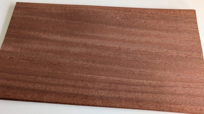 Lot 6x Acajou 37 x 20 cm ép 0.6 mm (35)