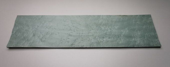 Erable moucheté vert pastel 72 x 17 cm