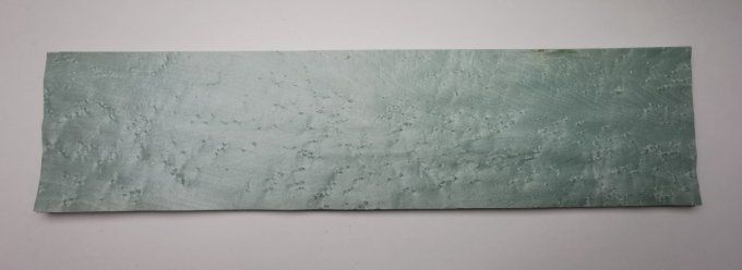 Erable moucheté vert pastel 72 x 17 cm