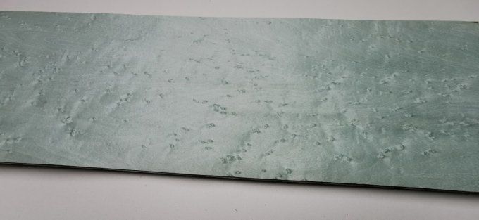 Erable moucheté vert pastel 72 x 17 cm
