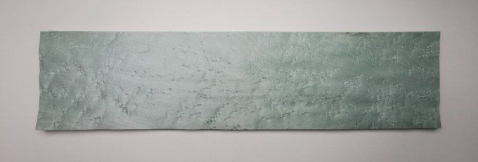 Erable moucheté vert pastel 72 x 17 cm