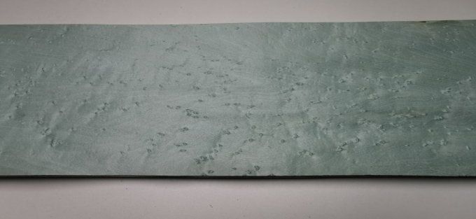 Erable moucheté vert pastel 72 x 17 cm