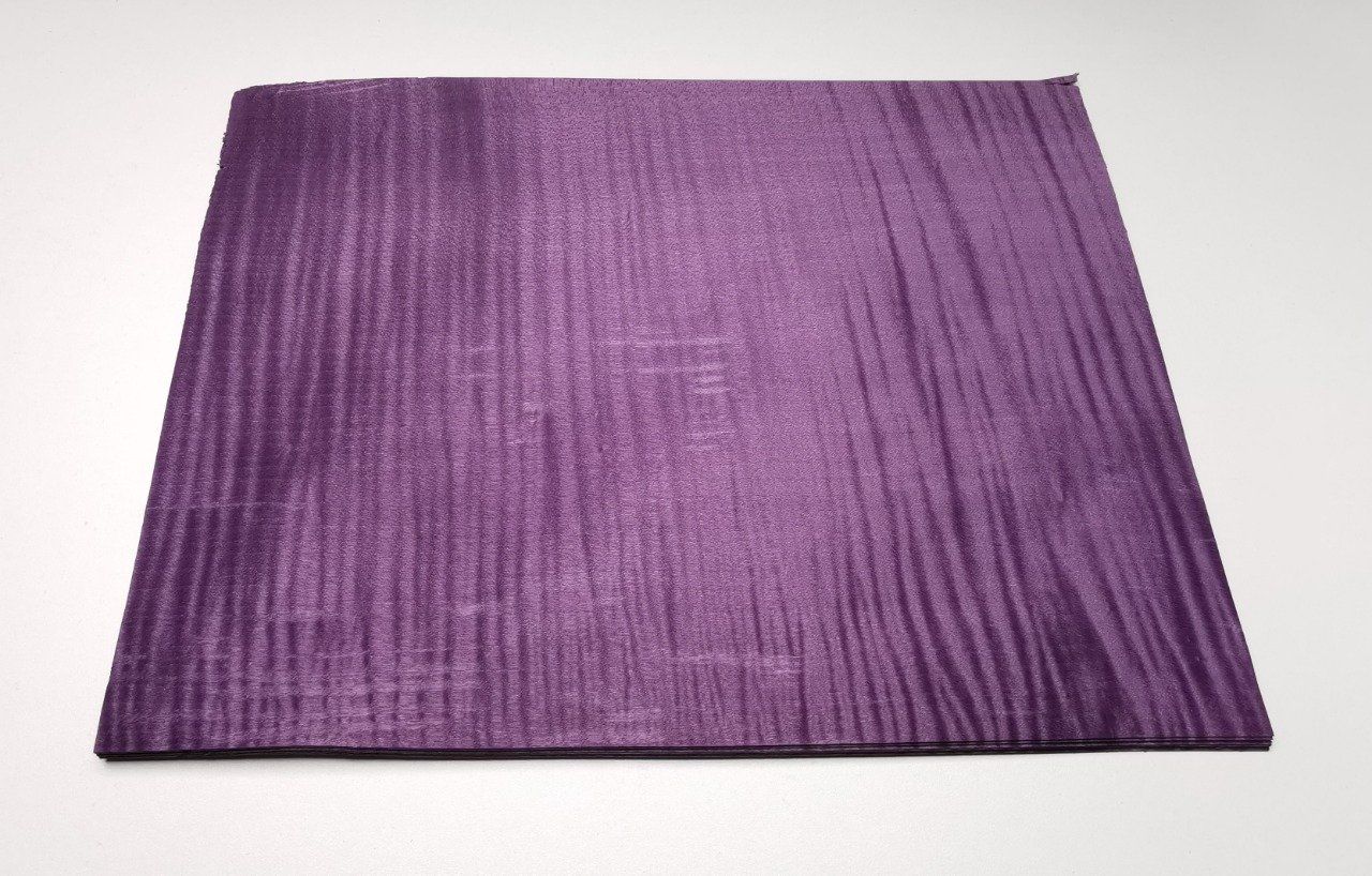 Erable ondé violet 24 x 30 cm  