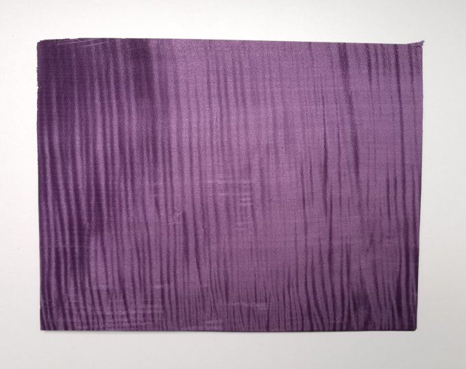 Erable ondé violet 24 x 30 cm  