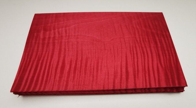 Erable ondé rouge 20 x 30 cm  