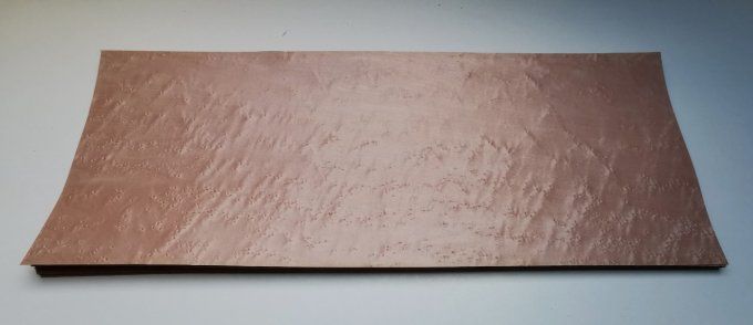 Erable moucheté rose 77 x 29 cm L135