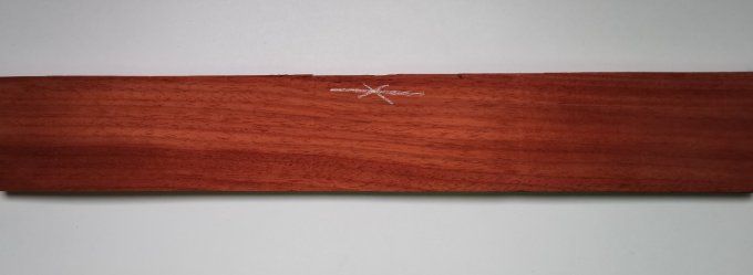Padouk 78 x10 cm L235