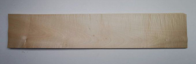 Erable ondé 78 x 15 cm L110