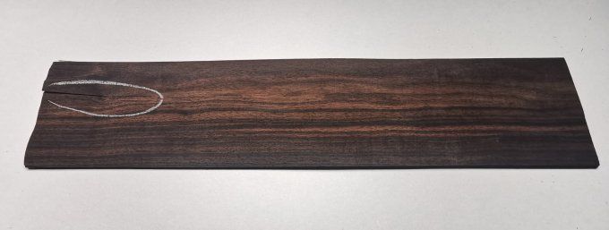 Ebène de Macassar 60 x 13 cm L21