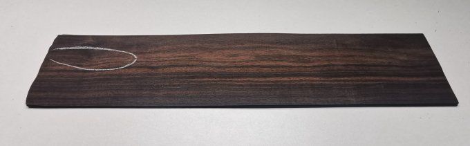 Ebène de Macassar 60 x 13 cm L21
