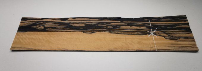 Ebène blanc 52 x 13 cm L115