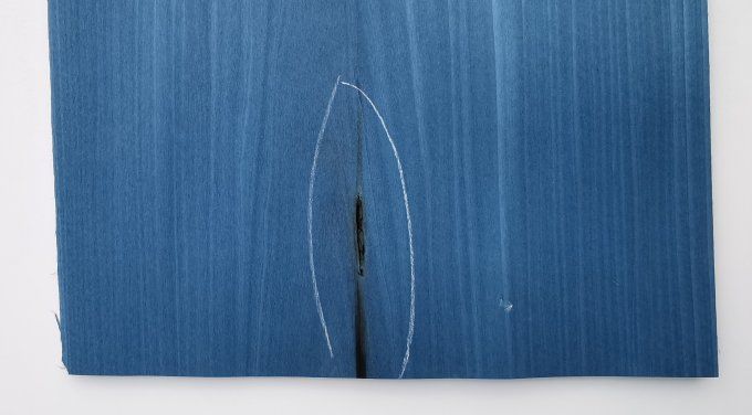 Lot 14 x Tulipier bleu lagon avec défauts  20 x 30 cm   