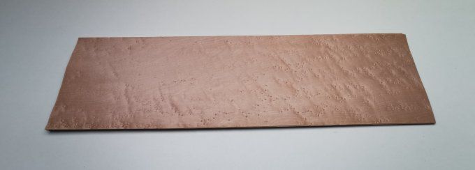 Erable moucheté rose 60 x 18 cm L135