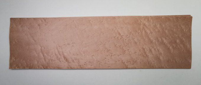 Erable moucheté rose 60 x 18 cm L135