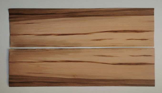 Lot 10x Satiné red gum 45 x 10 cm L41