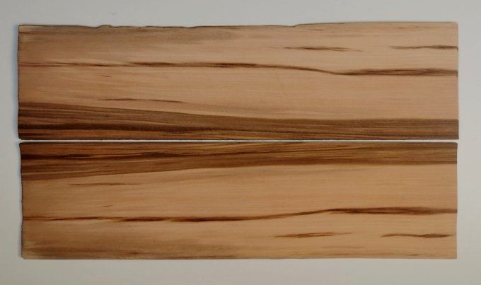 Lot 10x Satiné red gum 45 x 10 cm L41