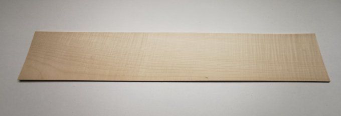 Lot 7x Erable ondé 67 x 12 cm L86