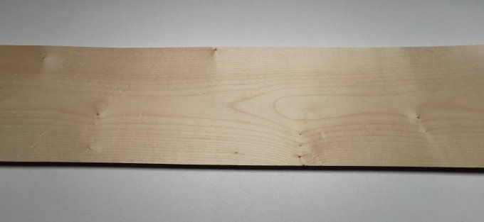 Lot 10x Erable ondé 78 x 12 cm L29