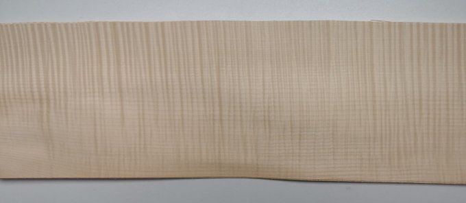 Lot 7x Erable ondé 52 x 16 cm L37