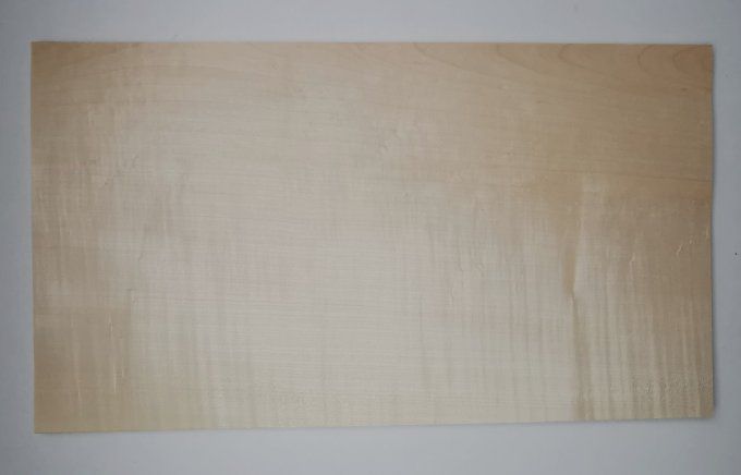 Lot 6x Erable ondé 50 x 28 cm L86