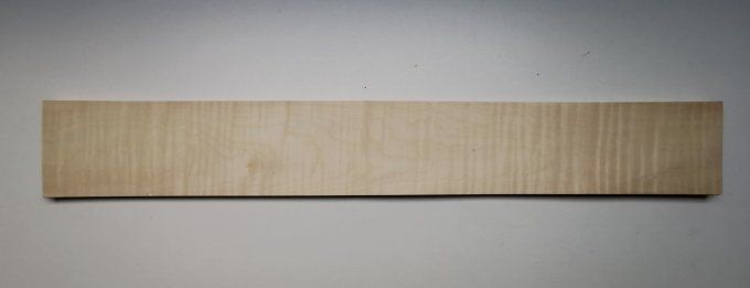 Lot 7x Érable ondé 77 x 11 cm L190