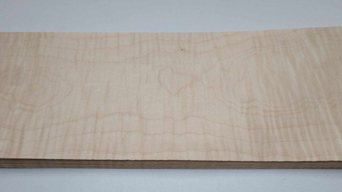 Erable ondé placages.fr