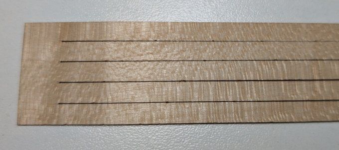 Lot 5x Filets de Padouk