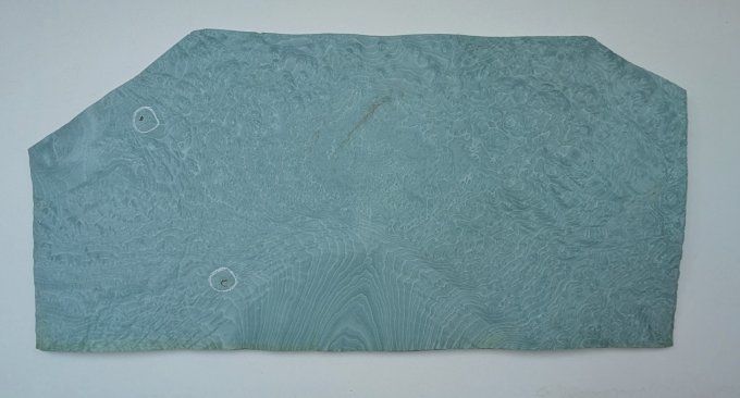 Loupe de Madrona teinté bleu 60 x 40 cm ép 0.6 mm (3)