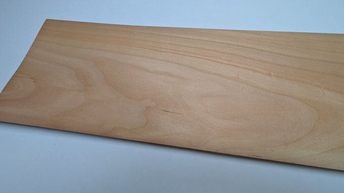 Lot 7x Merisier 77 x 18 cm 0.9 mm L105