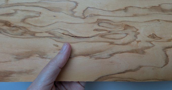 Olivier d'Italie (Déclassé) 67 x 20 cm ép 0.6 mm (39)