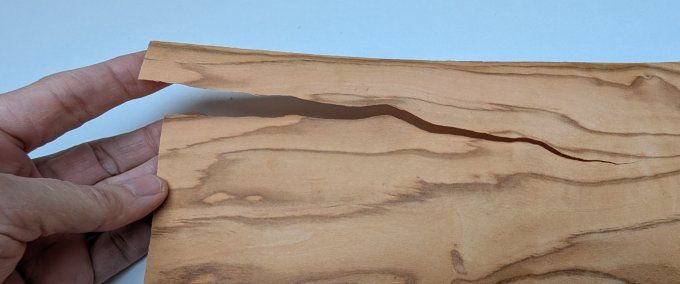 Olivier d'Italie (Déclassé) 67 x 20 cm ép 0.6 mm (39)