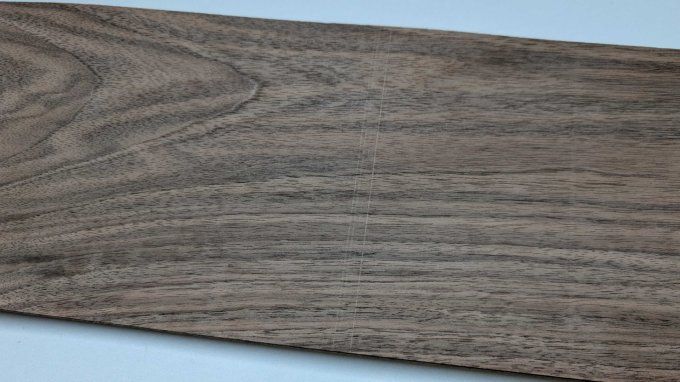 Lot 15x Noyer français 46 x 15 cm ép 0.6 mm (125)