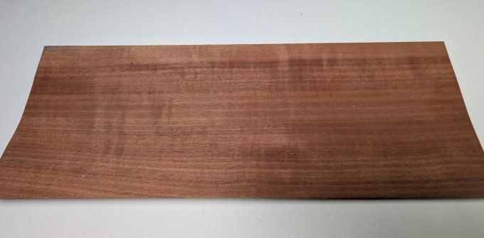 Lot 4x Acajou 47 x 16 cm ép 1.2 mm (39)