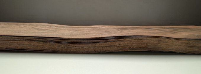 Noyer 78 x 23 cm PROMO ép 0.6 mm (155A)