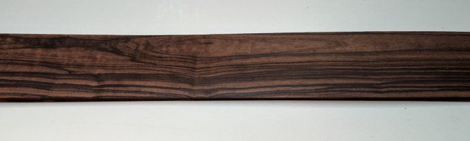 Ébène de Macassar 78 x 10 cm ép 0.6 mm (52) 