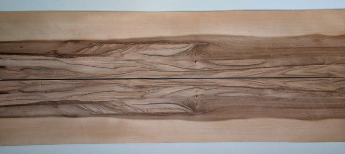 Satiné Red-gum 77 x 14 cm ép 0.6 mm (85)