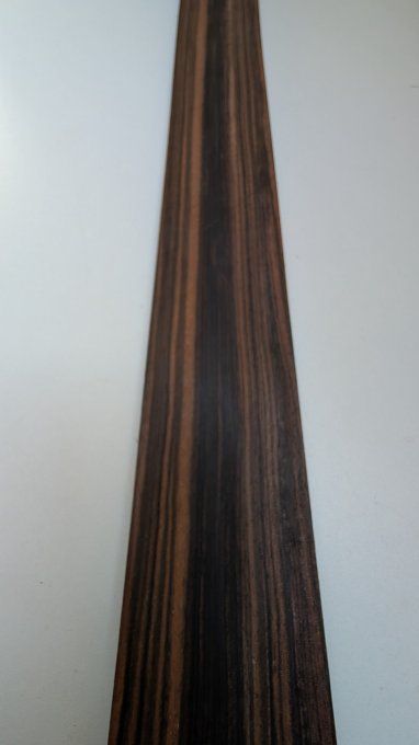 Lot 6x Ebène de Macassar 77 x 9 cm ép 0.6 mm (57)