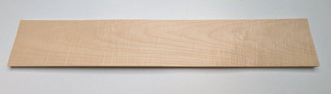 Erable ondé 77 x 12 cm ép 0.6 mm (56)