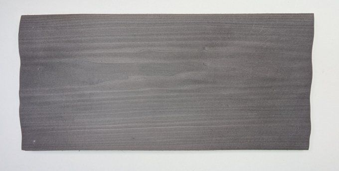Tulipier  gris 60 x 27 cm ép 0.6 mm  