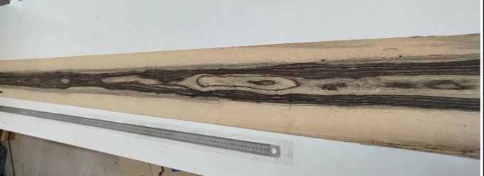 Ebène blanc 242 x 15 cm L1000